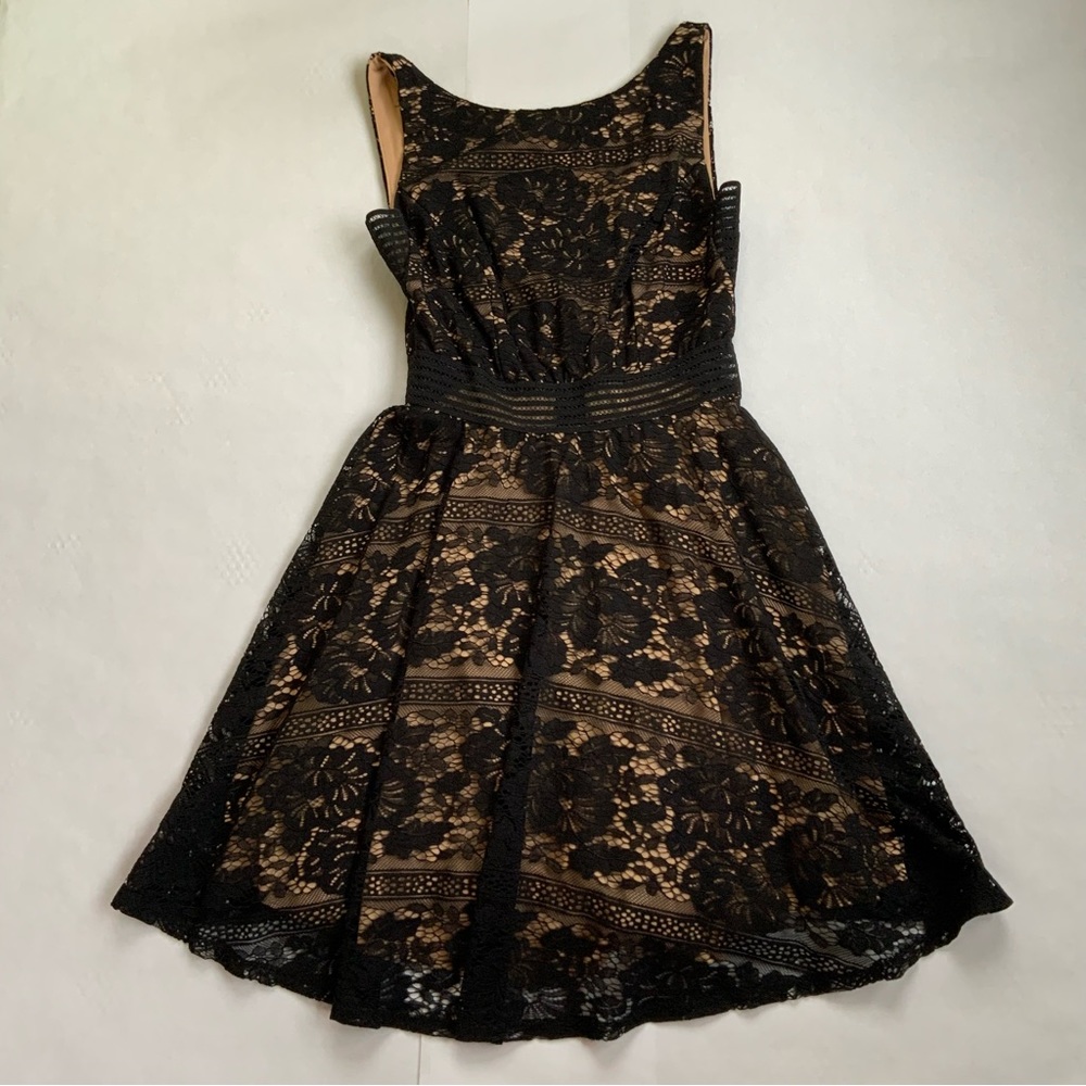 Special occasion black lace dress. Juniors/womens size 3.
